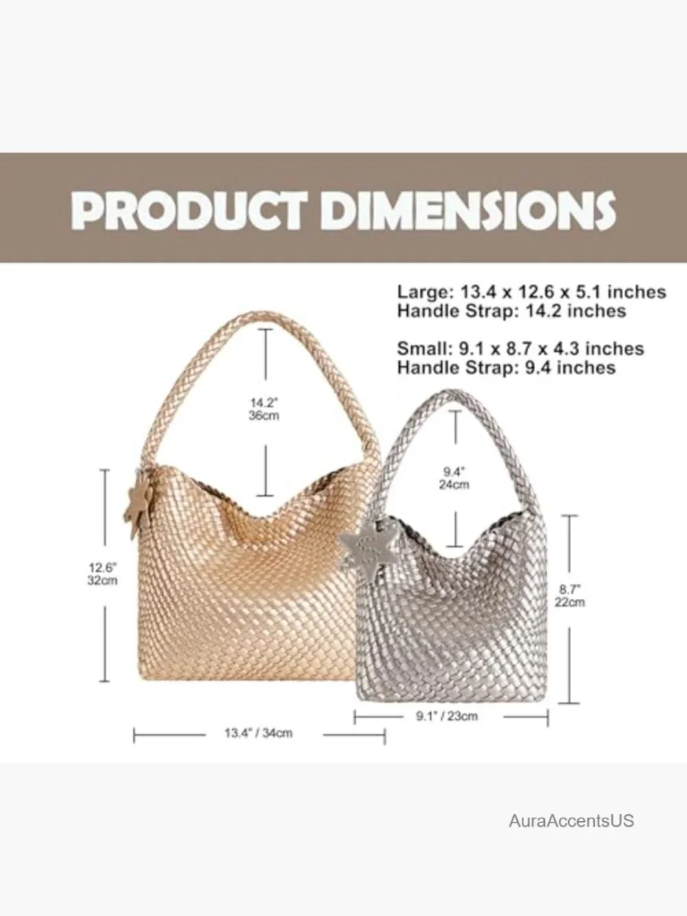 Handmade Woven Tote Bag Large Vegan Leather Slouchy Hobo Shoulder Handbag